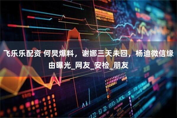 飞乐乐配资 何炅爆料，谢娜三天未回，杨迪微信缘由曝光_网友_安检_朋友