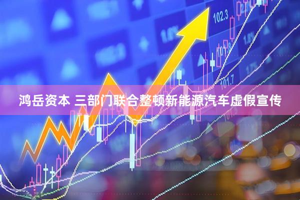 鸿岳资本 三部门联合整顿新能源汽车虚假宣传