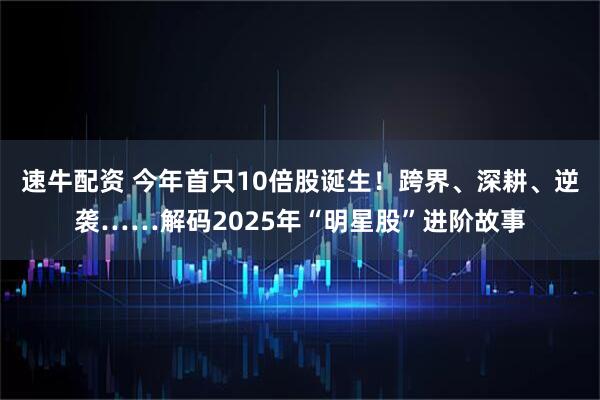 速牛配资 今年首只10倍股诞生！跨界、深耕、逆袭……解码2025年“明星股”进阶故事